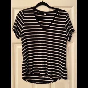Old Navy Stripes Luxe T-Shirt